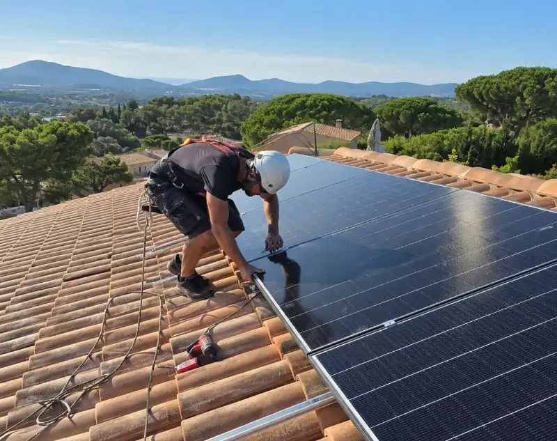 Installateur panneaux solaires Pins-Justaret — pose photovoltaïque sur toiture